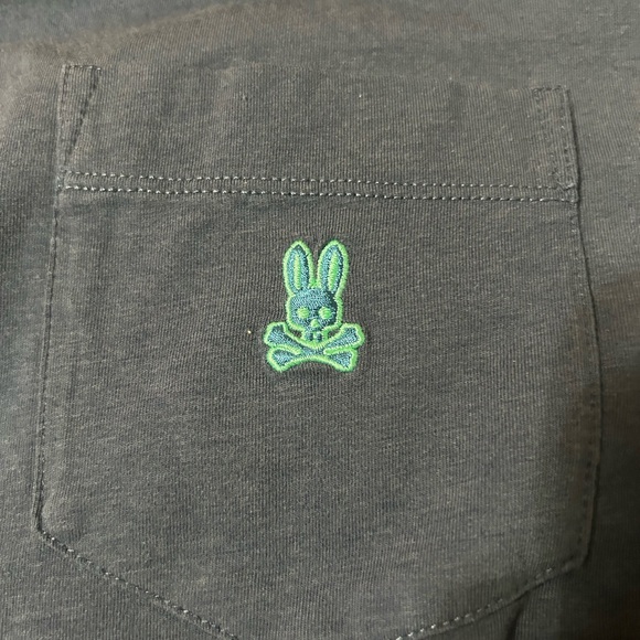 Psycho Bunny Dark Blue Short Sleeve Tee - Picture 3 of 4